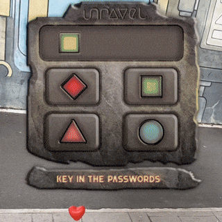 Fill up all hearts and game ending